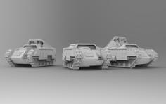 Rain The Fires Of Vulcan – Jericho Artillery 3D Printer Model