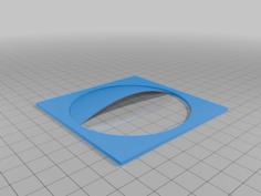 Drain Cover 3D Printer Model