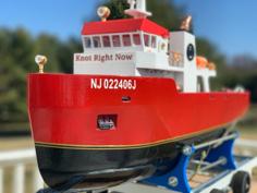 Utility Ship Tugboat 3D Printer Model