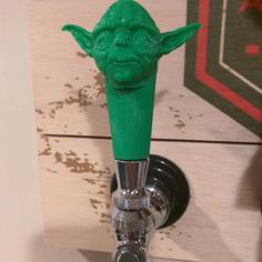 Yoda Tap Handle 3D Printer Model