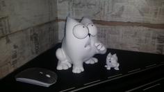 Simon´s Hungry Cat Moneybox 3D Printer Model