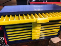 Reinforced Resistor Organizer 3D Printer Model