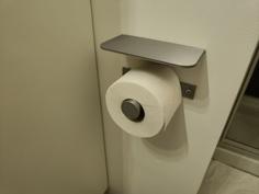 Toilet Holder To Replace IKEA Grundal 3D Printer Model