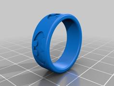 Batman Ring 3D Printer Model