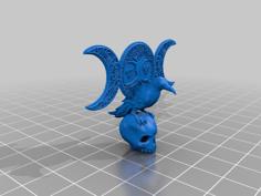 Triple Moon Raven 3D Printer Model