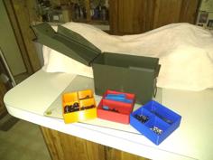 Ammo Box Organizer Trays 3D Printer Model