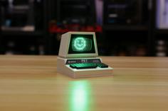 Mini Commodore PET With Charlieplexed LED Matrix 3D Printer Model