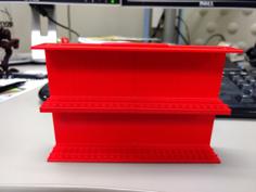 N Scale Modular Train Shelves 3D Printer Model