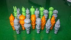 10 Character Whistles 3D Printer Model