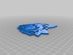 Rose 2d 3D Printer Model