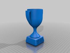 Hot Mess Trophy 3D Printer Model