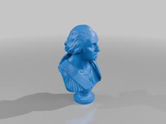 George Washington Bust 3D Printer Model