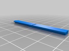 Brooch Template 3D Printer Model