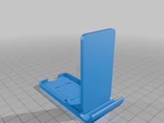 Phone Stand 3D Printer Model