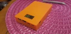 USB Power Bank 4 18650 Cell 3D Printer Model