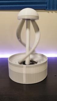 Desktop Spinning Water Fountain 3D Printer Model