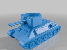 Type 63 37mm Self Propelled Anti Aircraft Gun 3D Printer Model