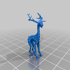 Alien Deer 3D Printer Model