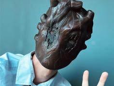 Human Heart Mask 3D Printer Model