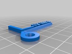 Tag For Switch Plate #2 3D Printer Model