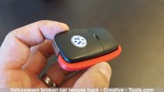 Volkswagen Broken Car Remote Hack 3D Printer Model