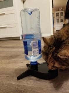 Cat Hydration Station 3D Printer Model