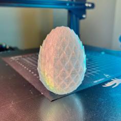 Spikey Hollow Dragon Egg 3D Printer Model