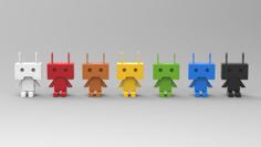 Mini Mr. Charger Doll Frame Arms Girl 3D Printer Model