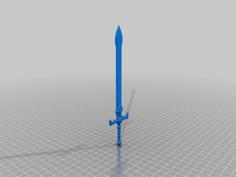 Ike’s Sword Ragnell 3D Printer Model