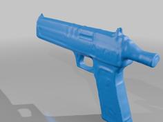 Gun 3D Printer Model