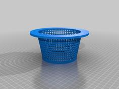 Pool Skimmer Basket 3D Printer Model