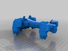 Helldivers 2 Automaton Gunship 3D Printer Model