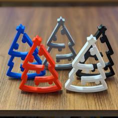 Cute And Simple Christmas Tree 3D Printer Model