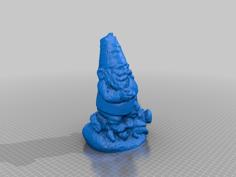 Smokin Gnome 3D Printer Model