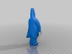 Gold Bodhisattva 3D Printer Model