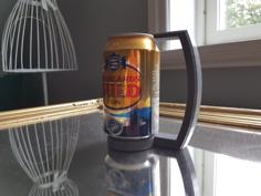 Beer Can Handle 3D Printer Model