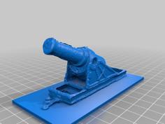 Cannon At Morro Castle – Havana, Cuba 3D Printer Model