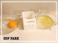 Egg Separator 3D Printer Model