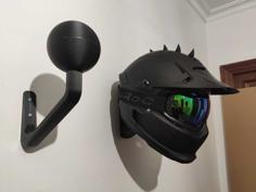 Helmet Hanger 3D Printer Model