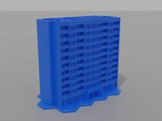 6mm Residential Tower 3A – Hexed And Hexless 3D Printer Model