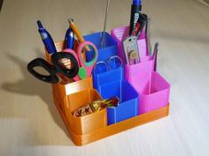 Modular Pen Holder (vase Mode) 3D Printer Model