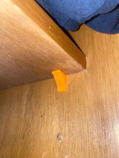 Cabinet/wardrobe Shelf Peg, Extra Strong. 3D Printer Model