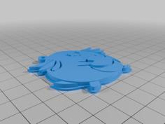 Pokémon Chansey Keychain 3D Printer Model