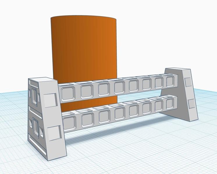 28mm Sci-fi Construction Barriers 3d Printer Model Free Download - 3axis.co