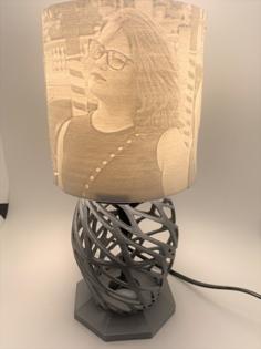 Lithophane Art Lamp 3D Printer Model