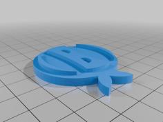 Code Ninjas Logo (Codey) 3D Printer Model