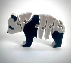 Flexi Panda 3D Printer Model