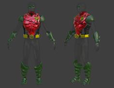 Robin Injustice 2 Inspired Armor 3D Printer Model