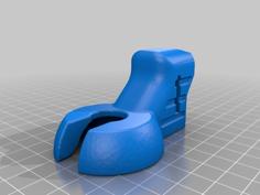 Wine Glass Camp Chair Holder 3D Printer Model