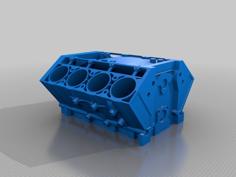 ZR1 V8 Block By CMC Fixed 3D Printer Model